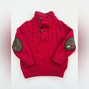 GAP Red Cable Knit Sweater for Kids